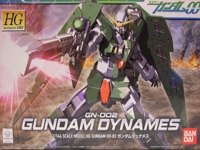 GN-002 Gundam Dynames 1/100 Scale Model Kit